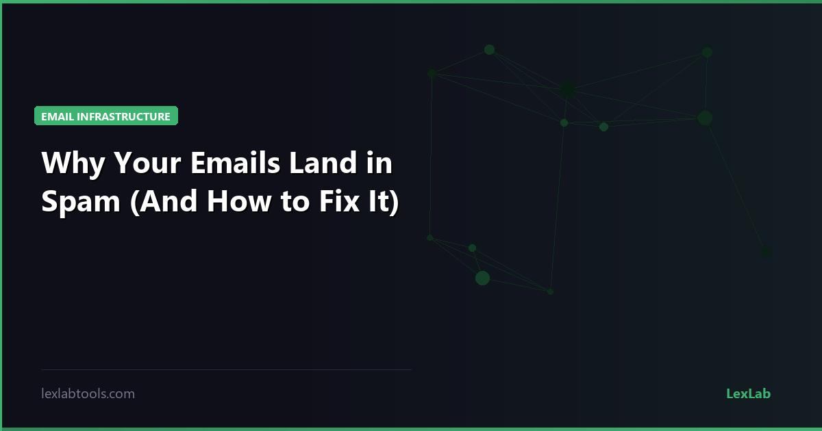 Why Your Emails Land in Spam (And How to Fix It)